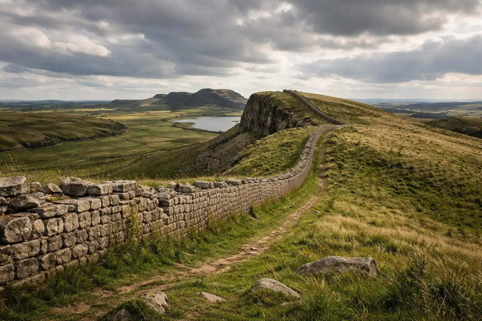 Built by the Romans under Emperor Hadrian, this wall marked the northern boundary of Roman Britain and helped defend against invasions.