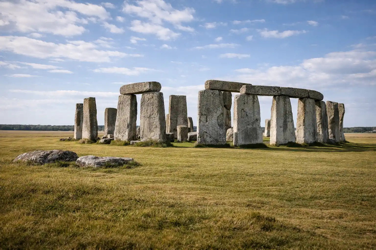 Stonehenge is one of the UK’s most famous ancient landmarks, built thousands of years ago. Its exact purpose remains a mystery, but it is believed to have ceremonial or astronomical significance.