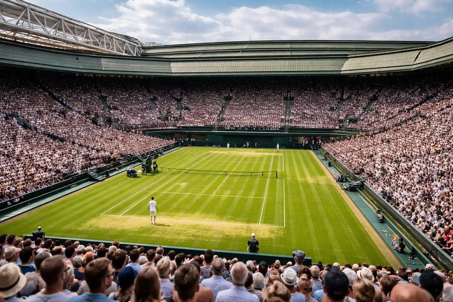 The Wimbledon Championships, held annually in London, is the oldest tennis tournament in the world and one of the most prestigious sporting events in the UK.